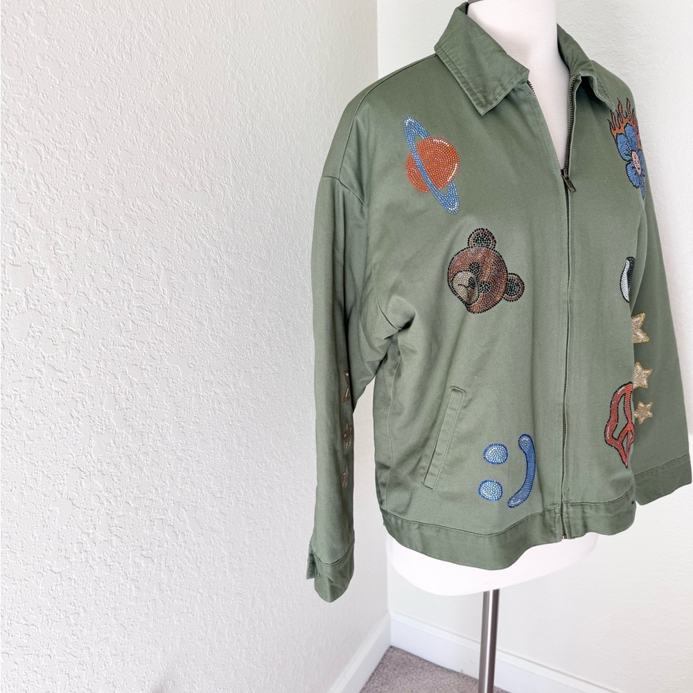 Forever 21 Unisex Rainbow Jacket - Picture 3 of 13